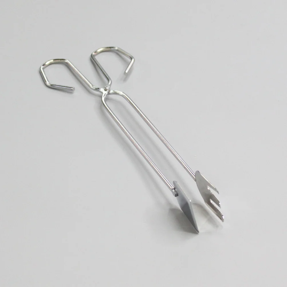 

Stainless Steel Bbq Tong 36cm Food Grade Heat Resistant Clip for Steak Bread Cooking Barbecue Clip Bbq Tong