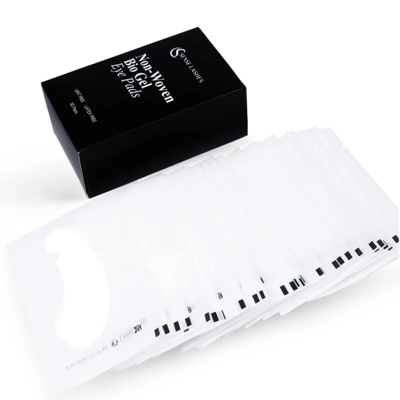 SENSE LASHES 50pcs Eyelash Pad Gel Hydrogel Eye Patch Grafting Under Eye Paper Sticker Wraps Eyelash Extension Makeup Tools