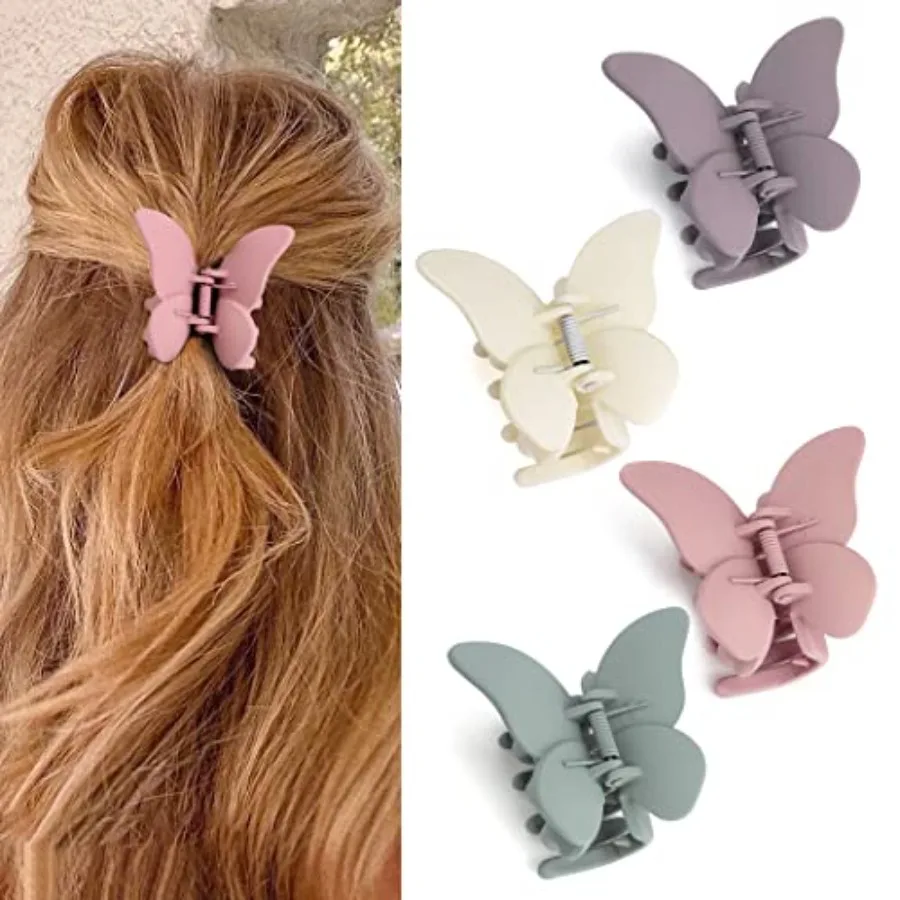 Butterfly Claw Clips for Women and Girls