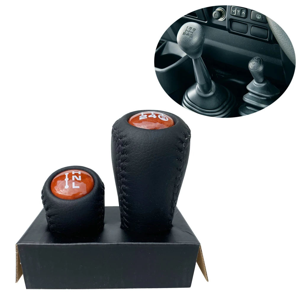 

Land Cruiser 70 Series Car Wood Leather Gear Shift Konb for LC70 LC76 LC79 LC78 Accessories