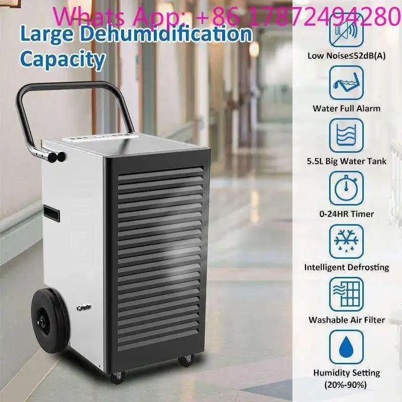 

50l/Day Desiccant Dehumidifier Commercial Industrial Portable Dehumidifier