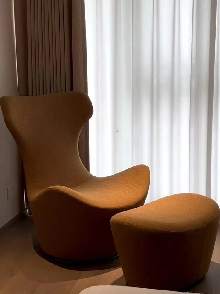 

Rotating Sofa High-back Single Sofa Chair Simple And Modern Nordic Light Luxury Designer Balcony Single Chair