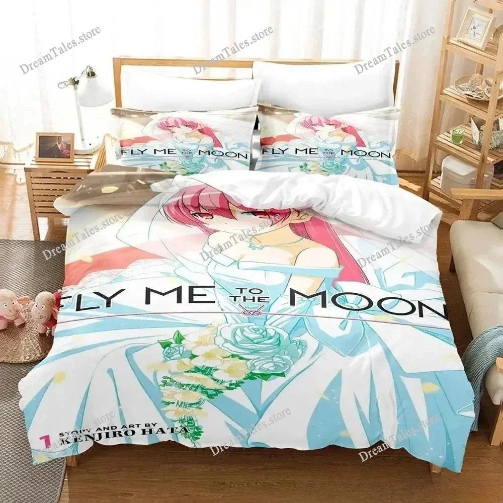 

Fly Me To The Moon Bedding Set Single Twin Full Queen King Size Bed Set Aldult Kid Bedroom Duvetcover Sets Bed Sheet Set 2025369