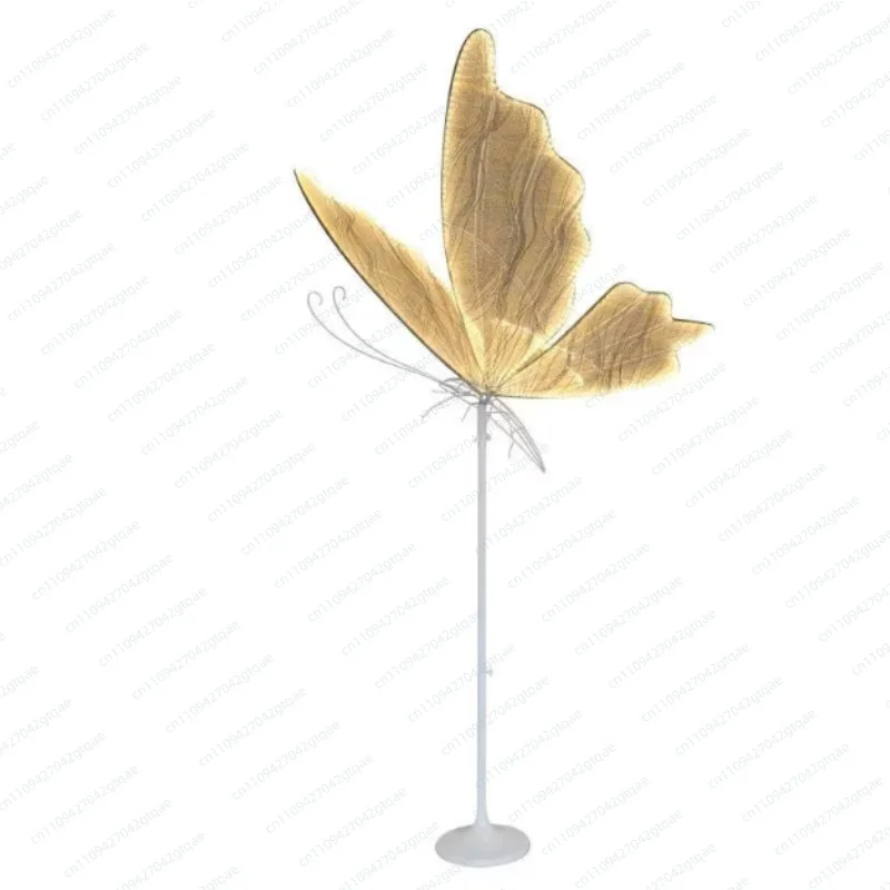 LED Butterfly Wings Hanging Ornament, Glowing Ceiling Decor for Wedding Stage & Runway, Event Photo Booth Backdrop