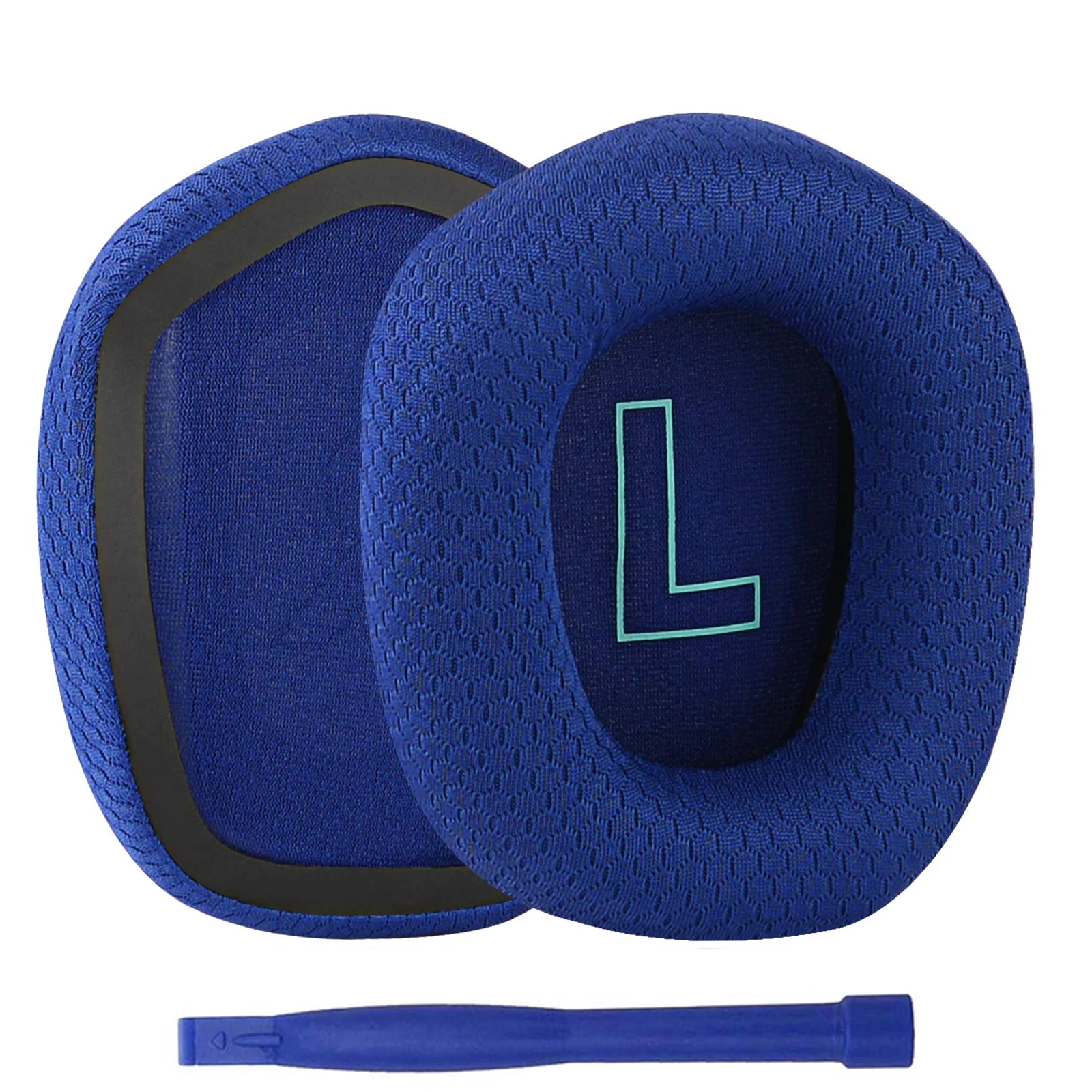 Tela de malha substituição earpads almofadas de ouvido almofada cabeça peças reparo para logitech g733 g 733 fones ouvido
