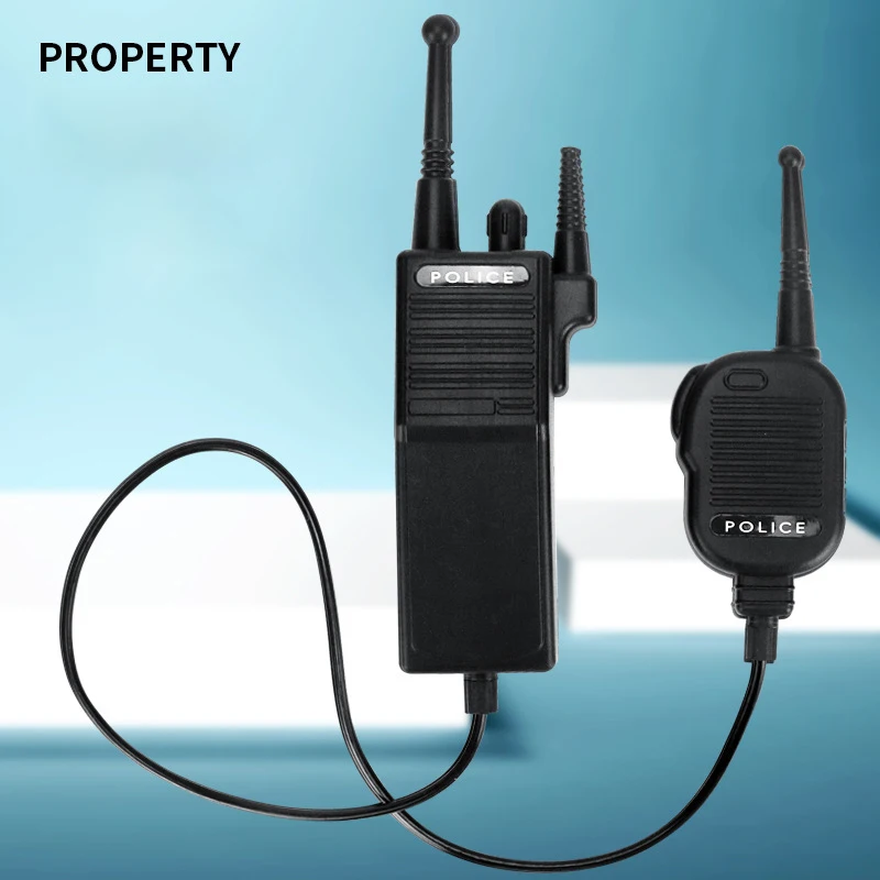 Plastic Size Walkie-talkie Props Children Performance Cosplay Game Accessories Boys Interactive Role-playing Walkie-talkie Toy