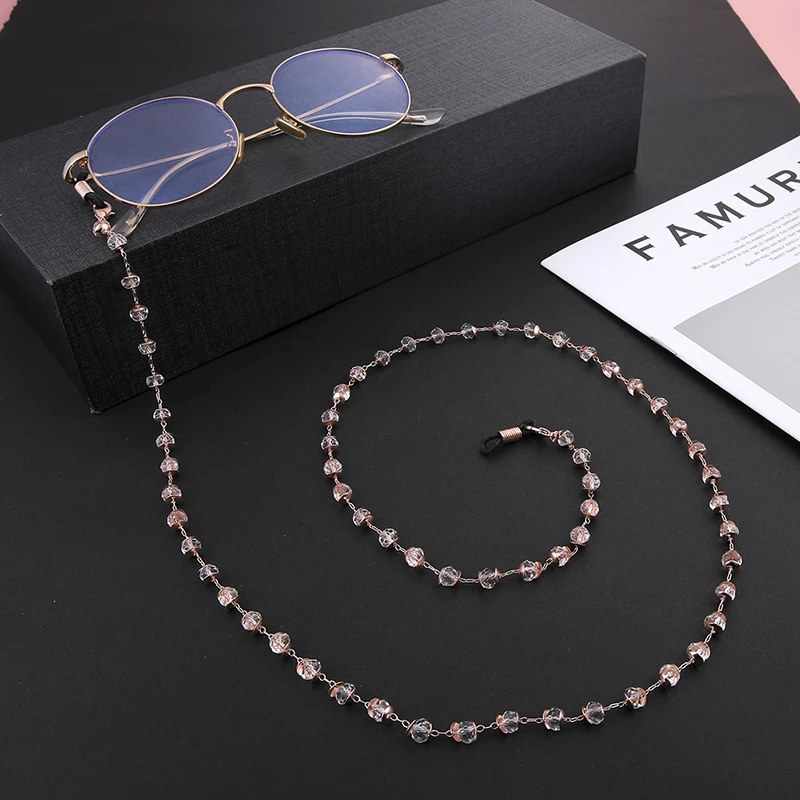 Amaxer Sunglasses Masking Chains For Women Eyeglasses Chains Sunglasses Holder Necklace Eyewear Retainer Accessories Wholesale