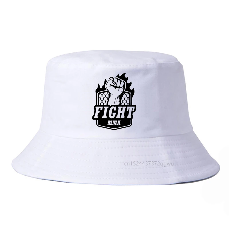

Bangkok Boxing MMA Summer sun hat Fighting Martial Arts Fitness Training Muay Thai bucket hat Men pop Harajuku Fishermans hat