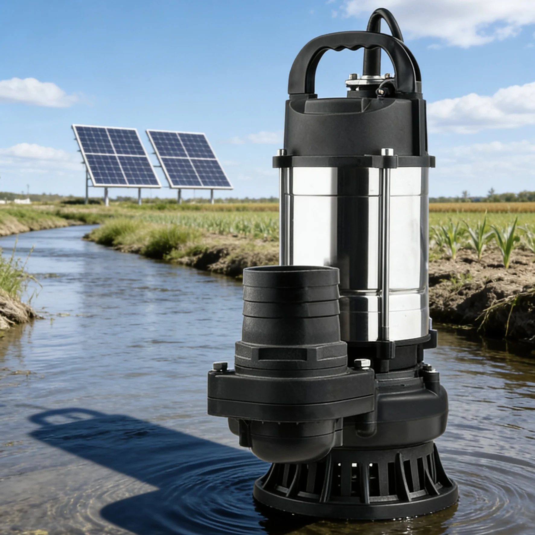 Marine Centrifugal Saltwater Pompa Sea Flow Water Pump Micro 3 Inch DC Powered 48 V Big Capacity Submersible Bilge Booster Pump
