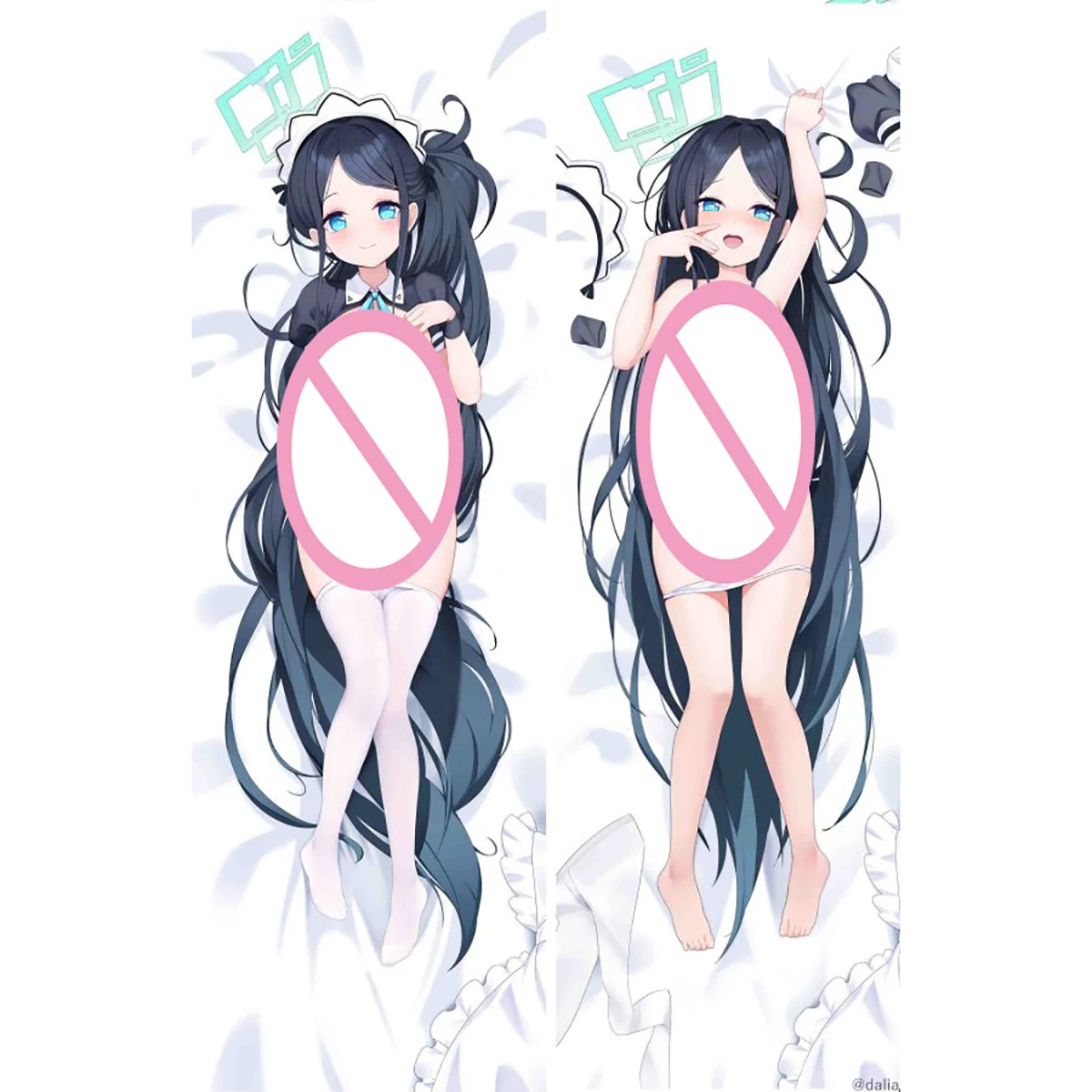 

Game Anime Tendou Arisu Blue Archive Dakimakura Hugging Body Pillow Case Otaku Cosplay Long Cushion Pillow Cover Gift