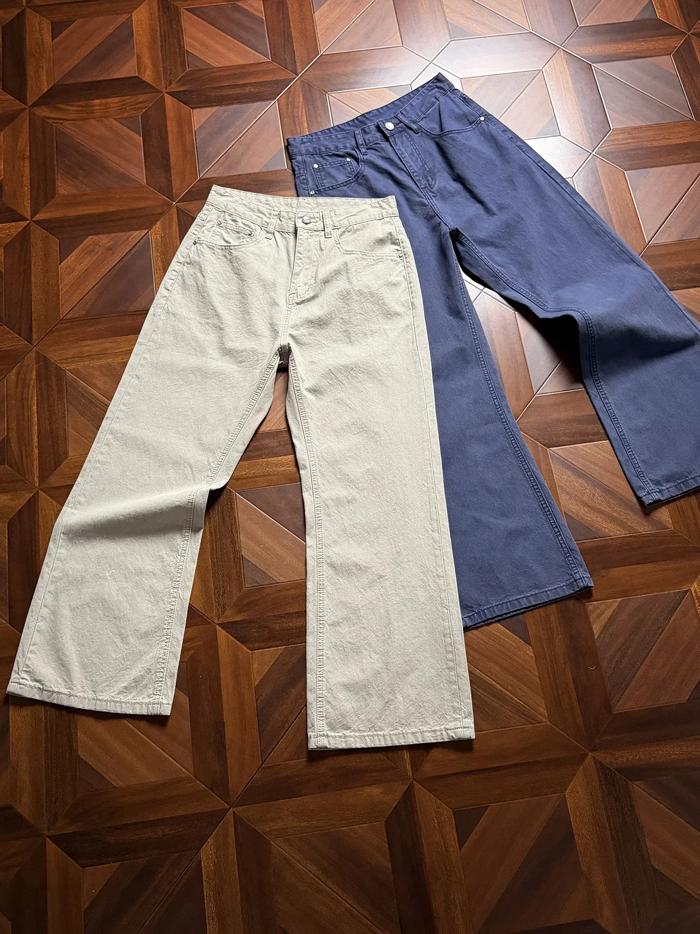 

Native Cotton Breathable Moisture Conveying 9.5 oz 646 micro-pull jeans, basic evergreen
