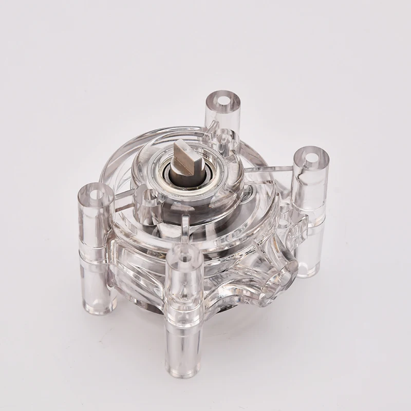 High Transparent Laundry Dishwasher Micro Peristaltic Pump Head