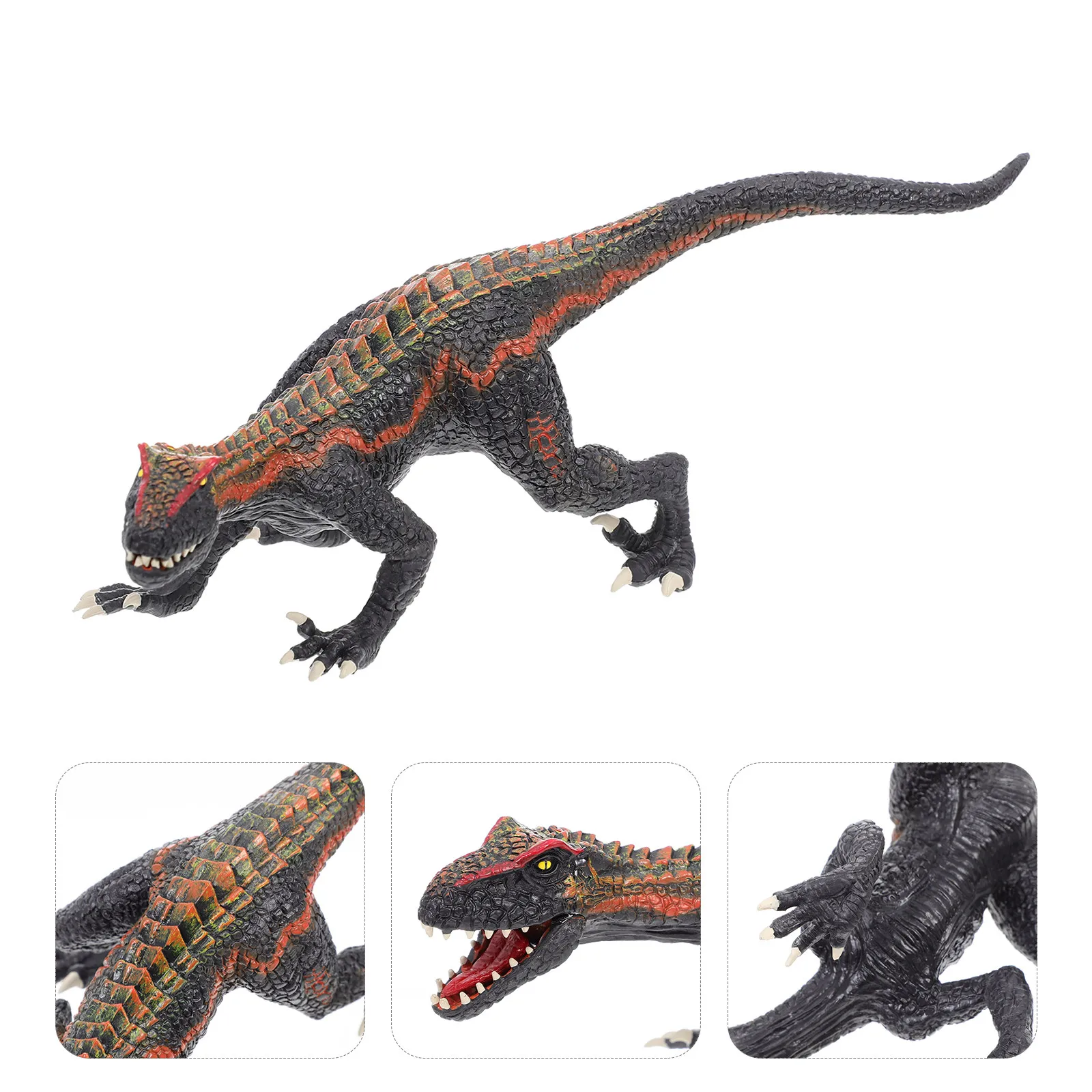 

Имитация динозавра: фигурка-украшение, идеально подходит для спальни, гостиной, рабочего стола, полки; прочный, износостойкий пластик, реалистичный дизайн.