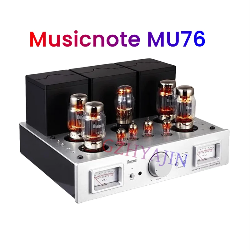 

Musicnote MU76 45W*2 HiFi tube amplifier tube Hi-end KT88 balanced input tube amplifier 15Hz~30KHz