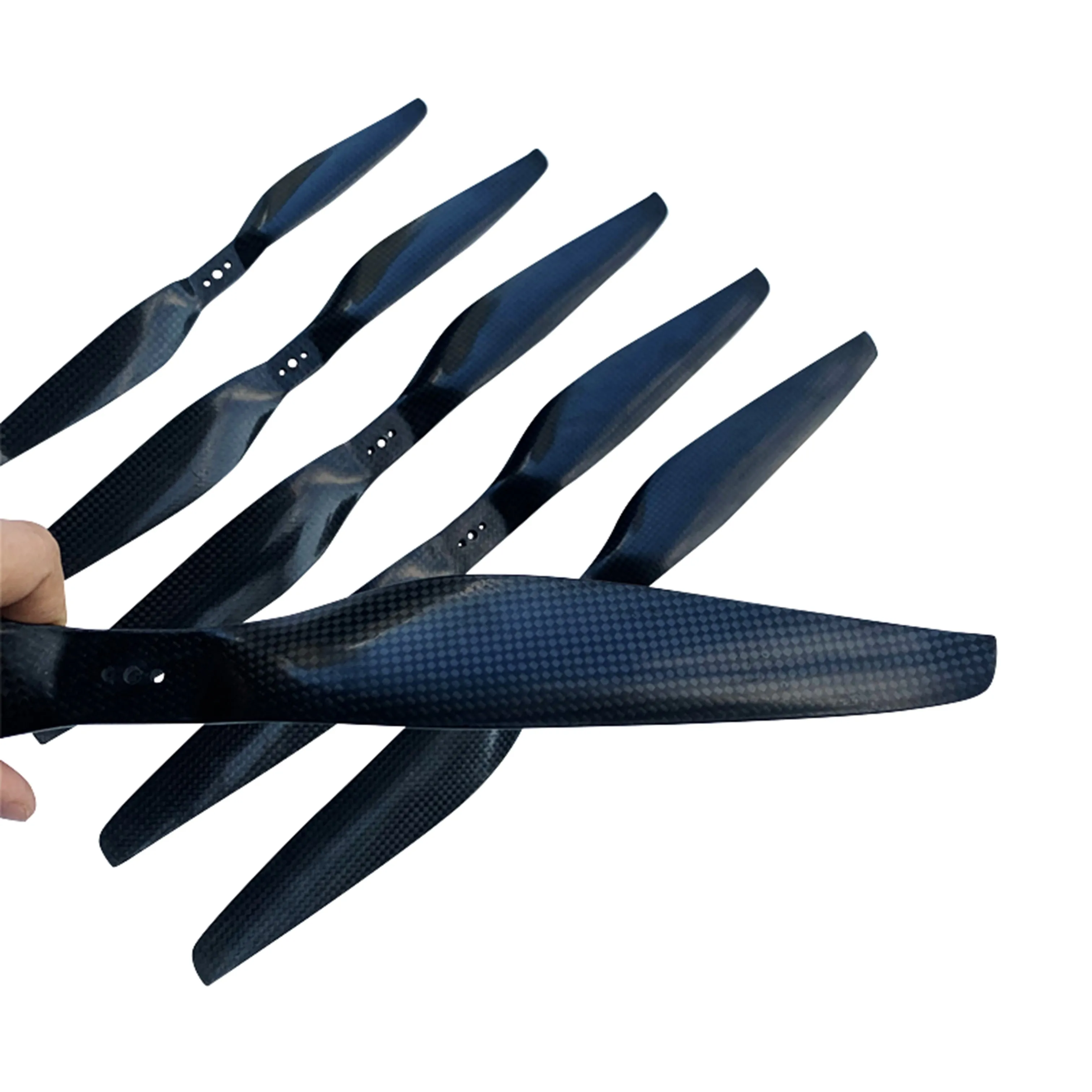 4pcs/lot 3K Carbon Fiber Propeller 8055 9055 1055 1155 1255 1355 1455 1555 For Tiger Motor Quadcopter (2 pair)