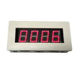 DC 5V 12V 36V Trigger Counter Module Accumulator Memory 4-Bit 0-9999 Red 0.56in Digital Tube Display with Shell Case