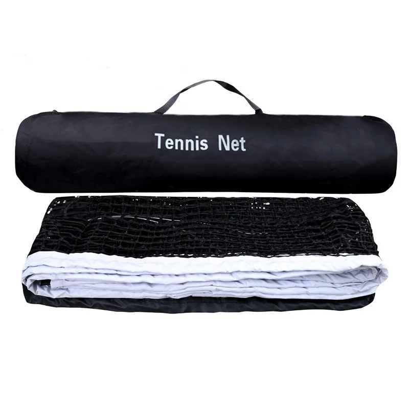 1PCS Competition Tennis Court Block Training Standard PE Portable Outdoor Double Layer Tennis Net