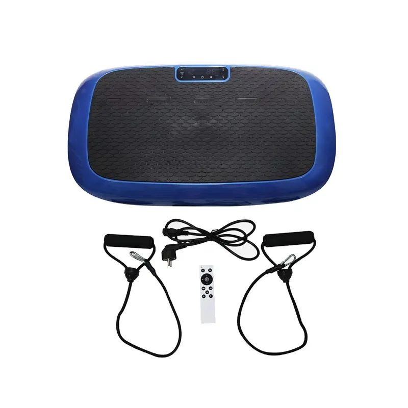 Home Use Electromagnetic Vibration Fitness Platform Plate Vertical Stand Shake Board Exercise Machine
