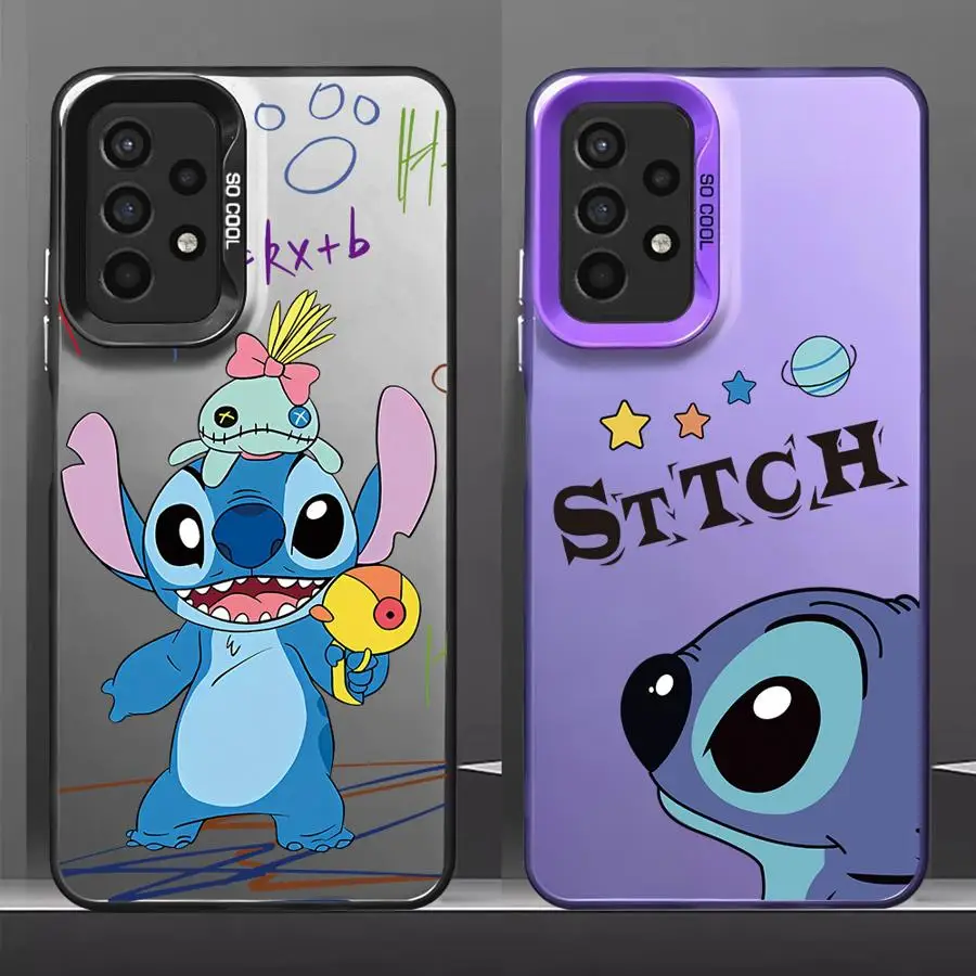 Stitch The Baby Disney Phone Case for Samsung Galaxy A31 A50 4G A03 Core A02 A13 A05 A10 A71 A73 A51 A03S A20S A30 A32 Cover