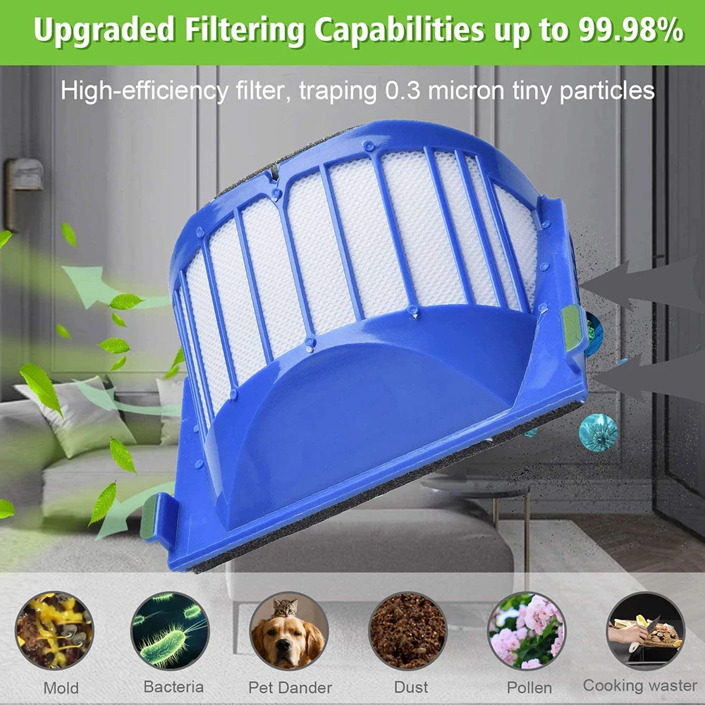 Replacement Main brush For iRobot Roomba 600Series 631 632 635 639 645 650 cleaner vacuum Beater Bristle Brush side Brush Filter