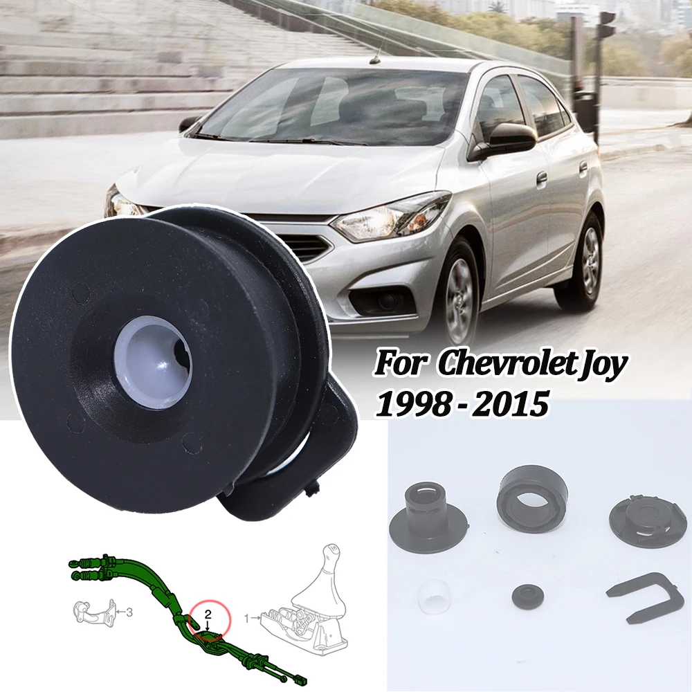 

For Chevrolet Joy 98 - 15 Spark Manual Transmission Shift Selector Lever Cable Bushing Linkage End Cap Cup Connector Repair Kit