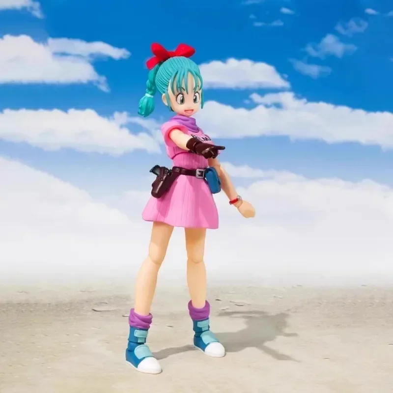 In Stock BANDAI S.H.Figuarts Bulma Adventure Begins Dragon Ball Action Figure Anime Model Figurals Brinquedos Toys