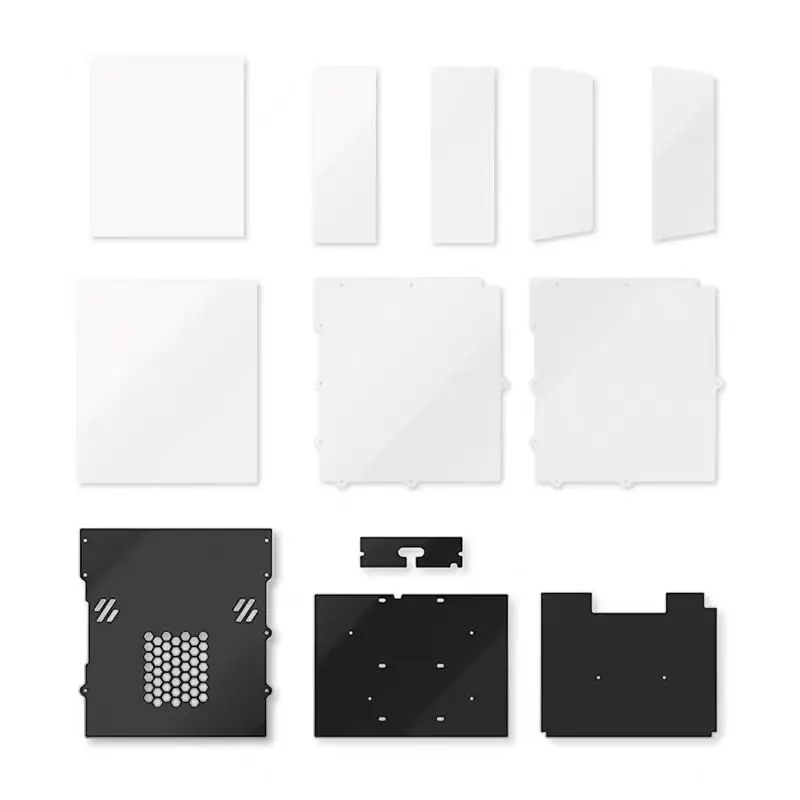 Imagem -02 - Kit Painel de Gabinete da Impressora 3d Voron 2.4 Kit Painel Acrílico 250 mm 300 mm 350 mm Conjunto