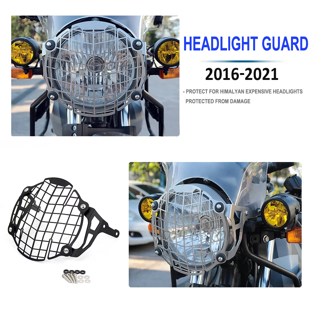 

For Royal Enfield Himalayan 2021 Motorcycle Headlight Protection Protector Headlight Film Guard Front Lamp Cover 2020 2019 2018