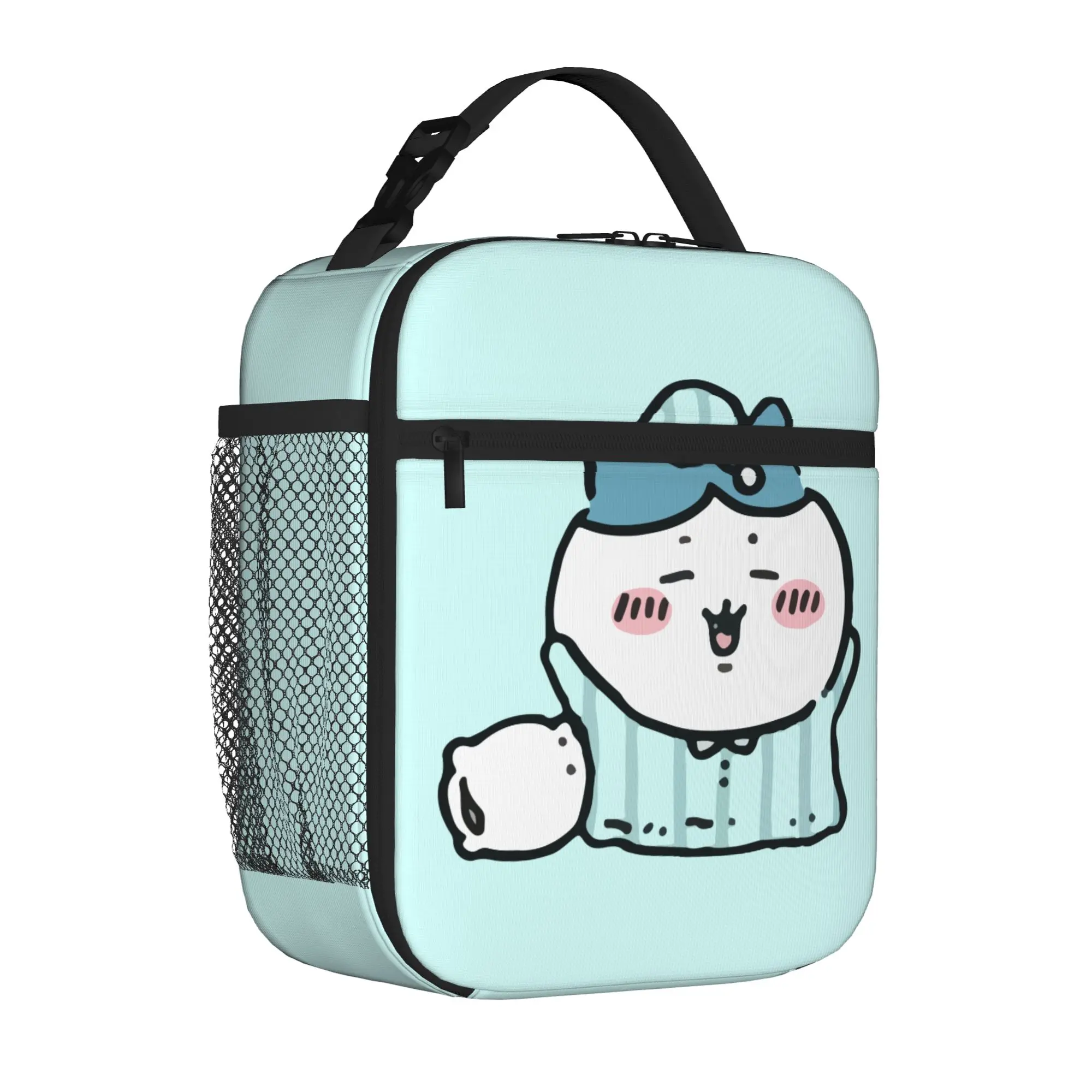 Cartoon Cute Chiikawas Thermal Insulated Lunch Bag for Work Hachiware Usagi Portable Food Container Bags Thermal Cooler Food Box