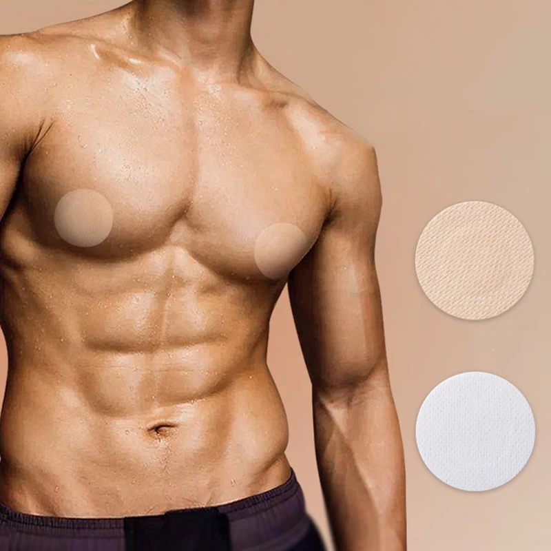 10 Pairs Men Nipple Cover Tape Pasties Adhesive Stickers Bra Pad Women Invisible Breast Lift Bra Running Protect Nipples Chest