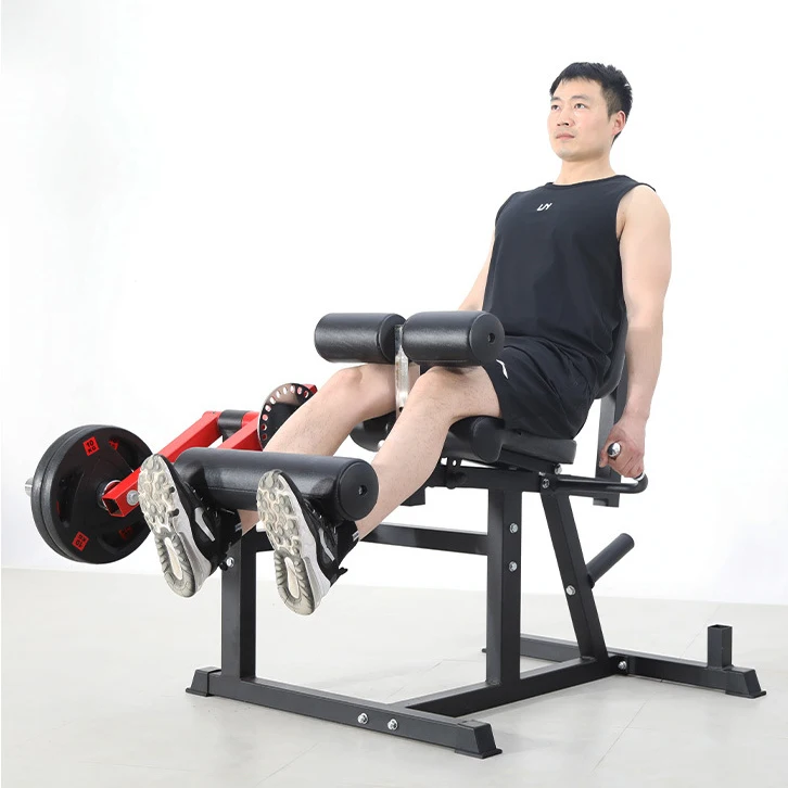 Lower Body Special Leg Extension & Curl Machine Adjustable Leg Exercise Bench with Plate Loaded Leg Rotary Extension