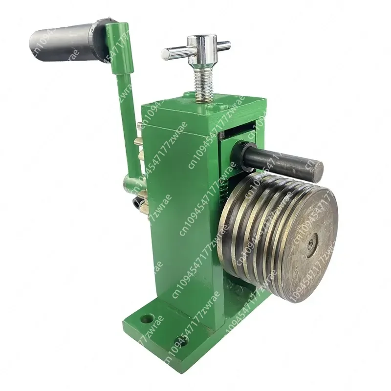 Mini Manual Bracelet Rolling Machine Jewelry Hand Rolling Mill for Metal Sheet Wire Forming and Jewelry Processing