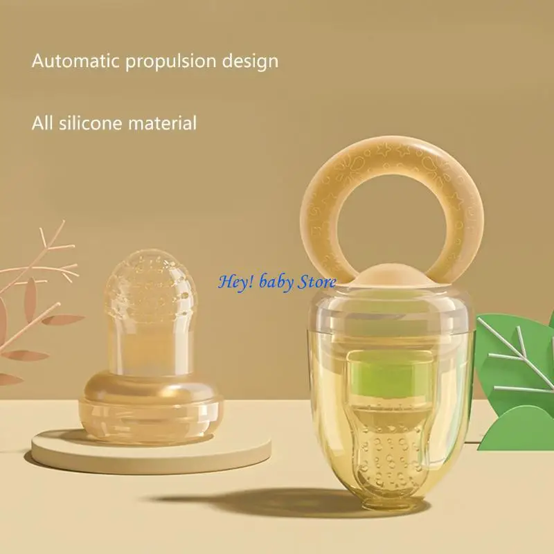 

Q1FE детская фруктовая кормушка соска для младенцев свежие фрукты силиконовая соска для прорезывания зубов игрушка в подарок