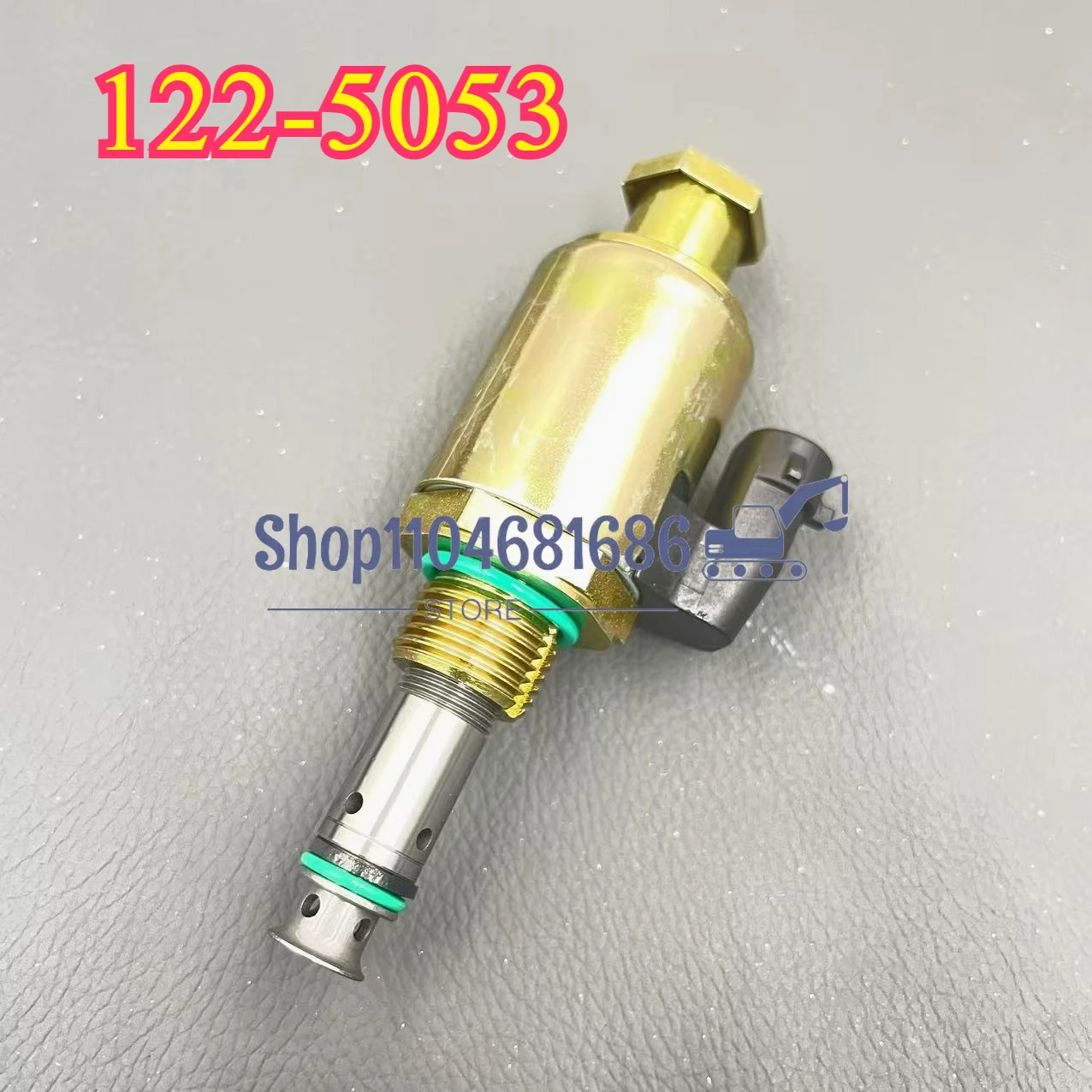 

122-5053 1225053 Stop Solenoid Valve for Caterpillar 322C 325C E325C E322C 570B 580B 3126B Solenoid