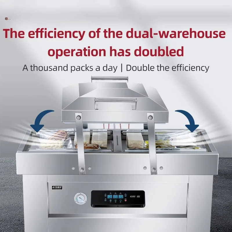 Industrial packaging vacuum machine packaging automatic sealing machine commercial wet and dry food vacuum sealing machine