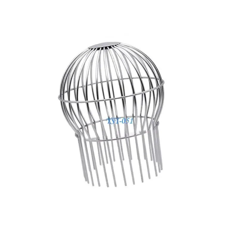 Picture 6: E15A Strong Spherical Gutter Guards Anti Clog Designing Steel Drainage System Cover