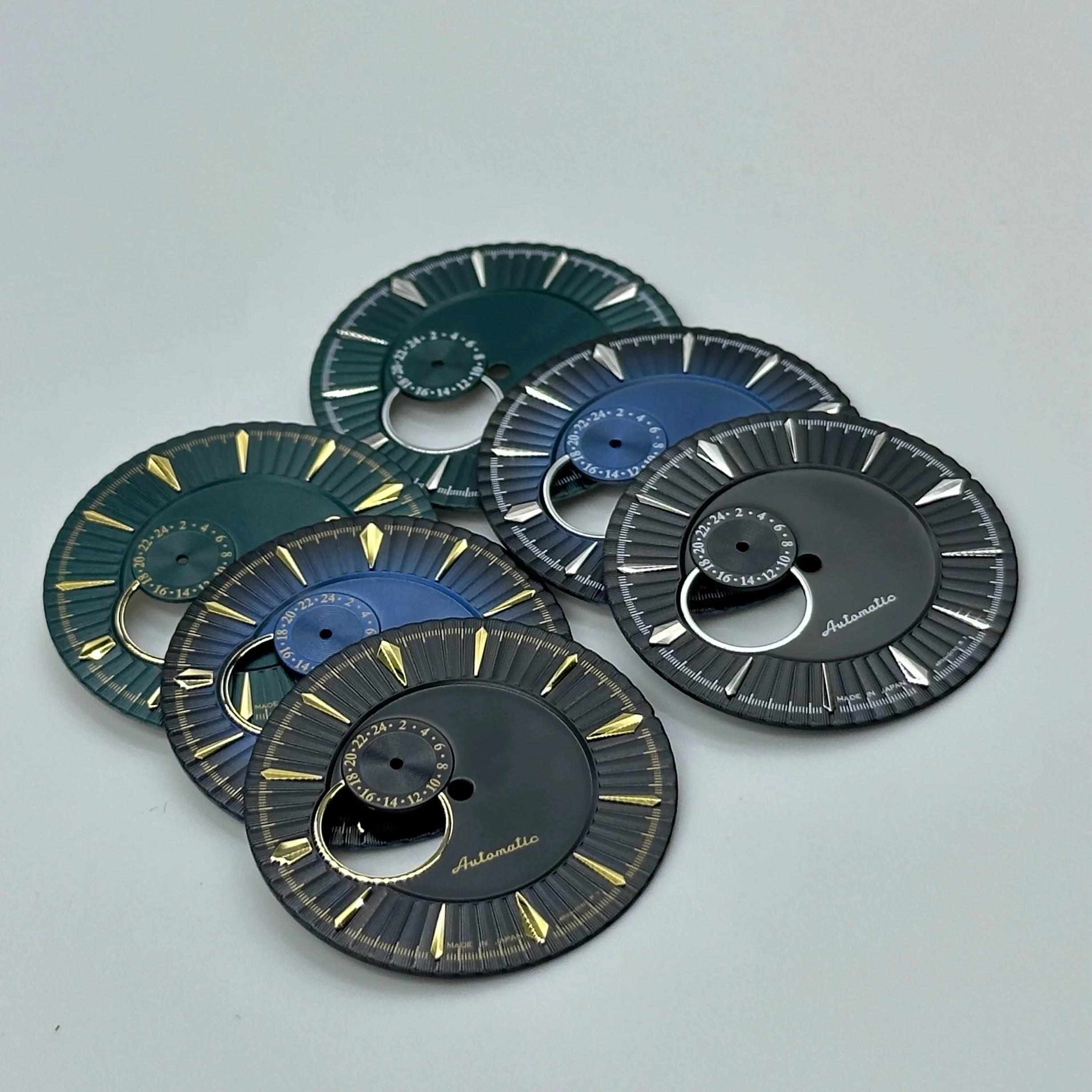 35mm NH39 dial cocktail date dial, Japan original mechanical watch S dial suitable for Seiko modification