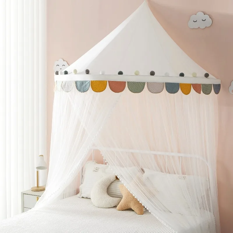 Kinderbed Tent Hangend Plafond Muur Tule Mesh Speelgoed Tent Decoratie Prinses Stijl Kinderen Slaapkamer Speeltenten Klamboe Decor