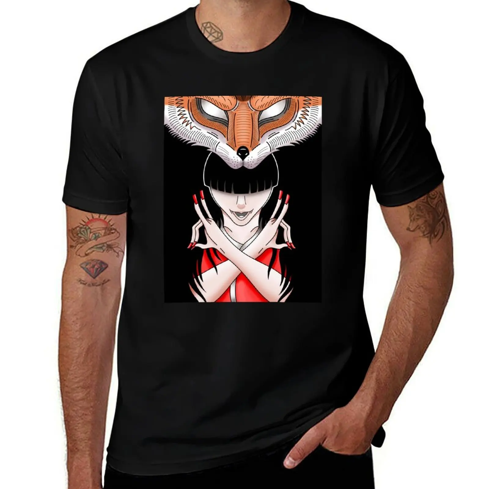

Fox God Classic T-Shirt cotton tshirt 100% t shirt for man man t shirts high quality luxury brand T-Shirt