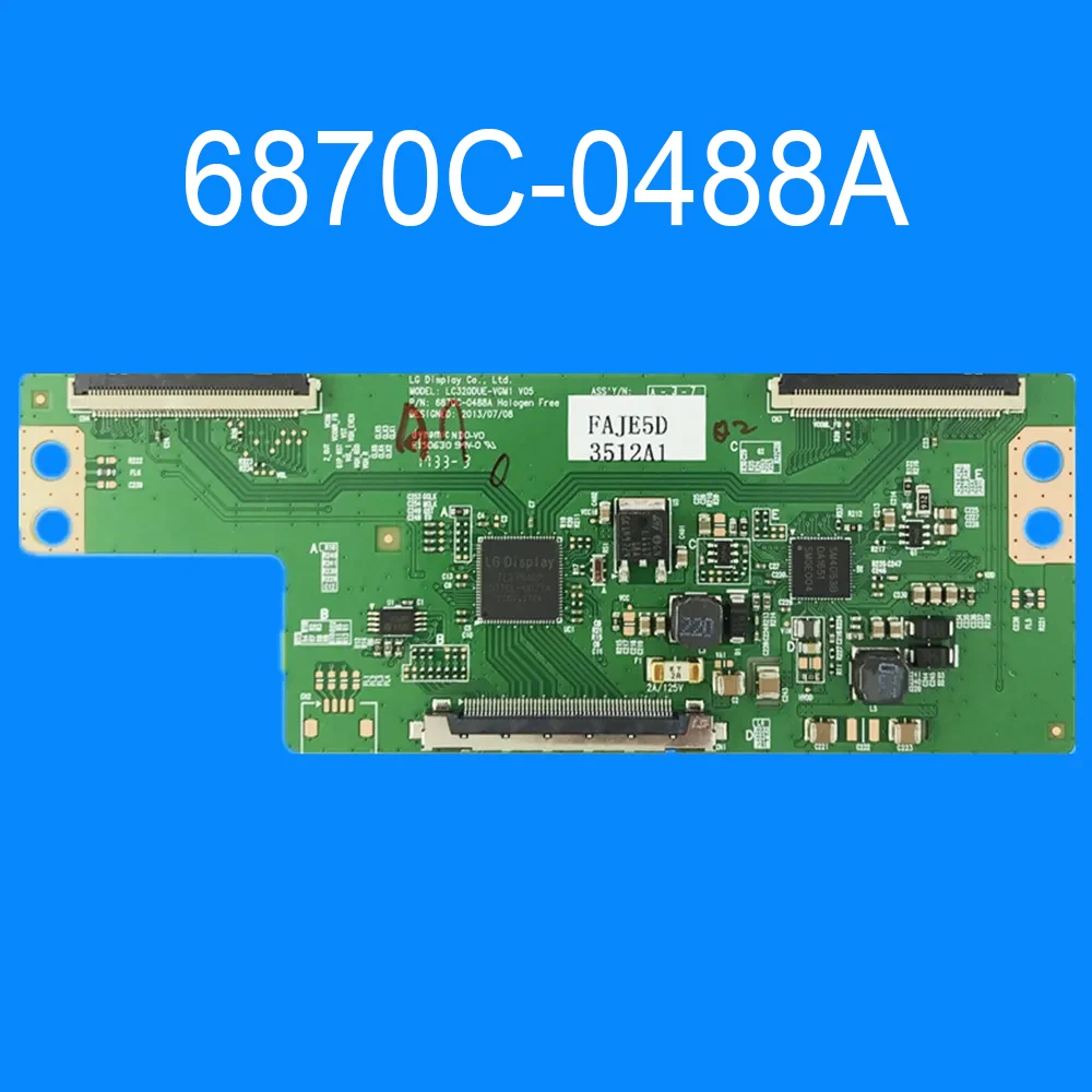 

T-CON 6870C-0488A 6871L-3512D 6871L-3512F LC320DUE-VGM1 Logic Board is for 32LB5800-UG 32LB5610-CD 32LX570M-UA 32LB5600-UZ TV