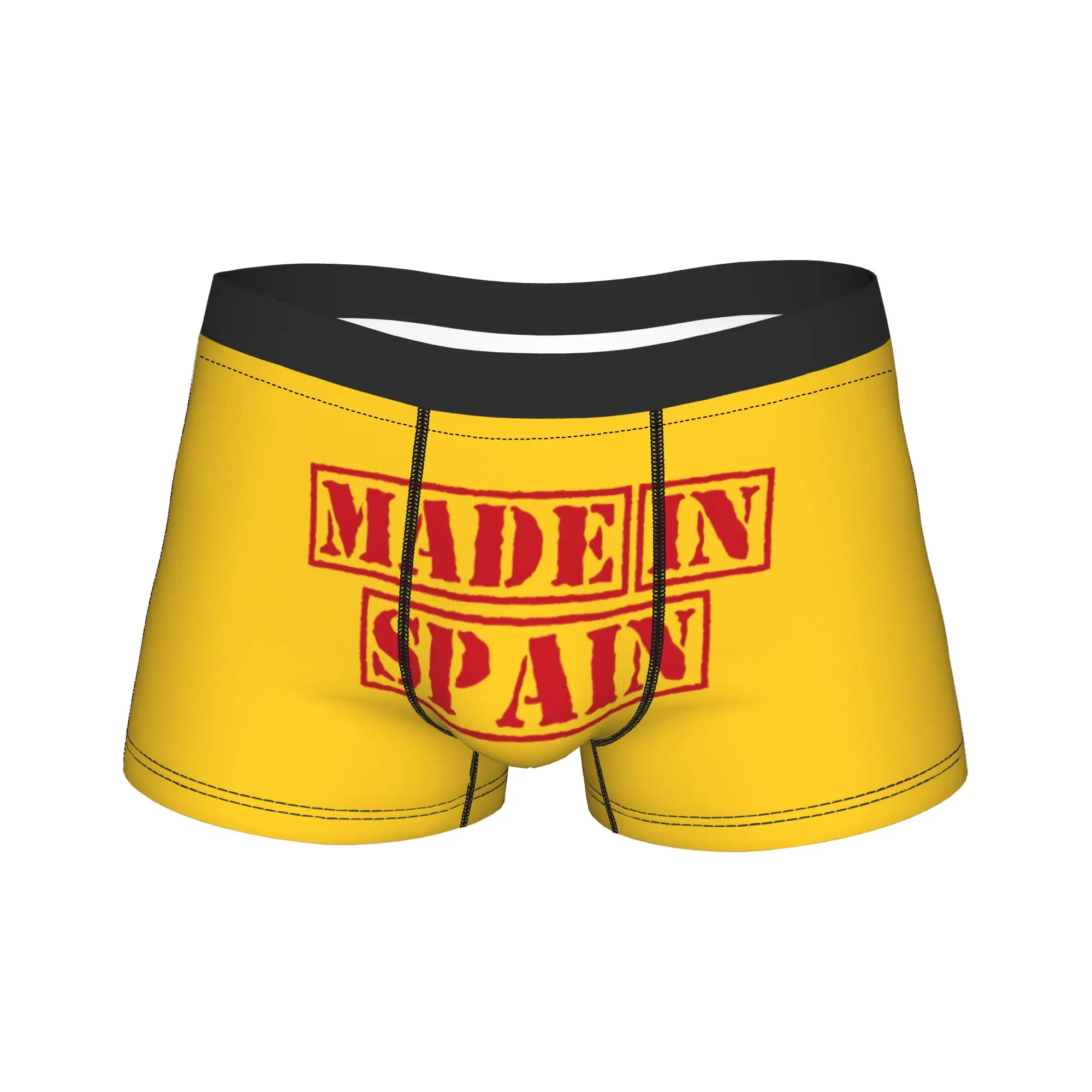 Man Made in Spain Make Spain Great Again Boxers Briefs,Cozy  Underwear Underpants