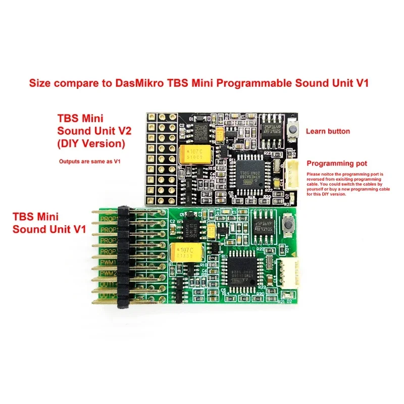 DasMikro Das87 Mini Programmable Sound And Light Control Unit V2 (DIY Version)