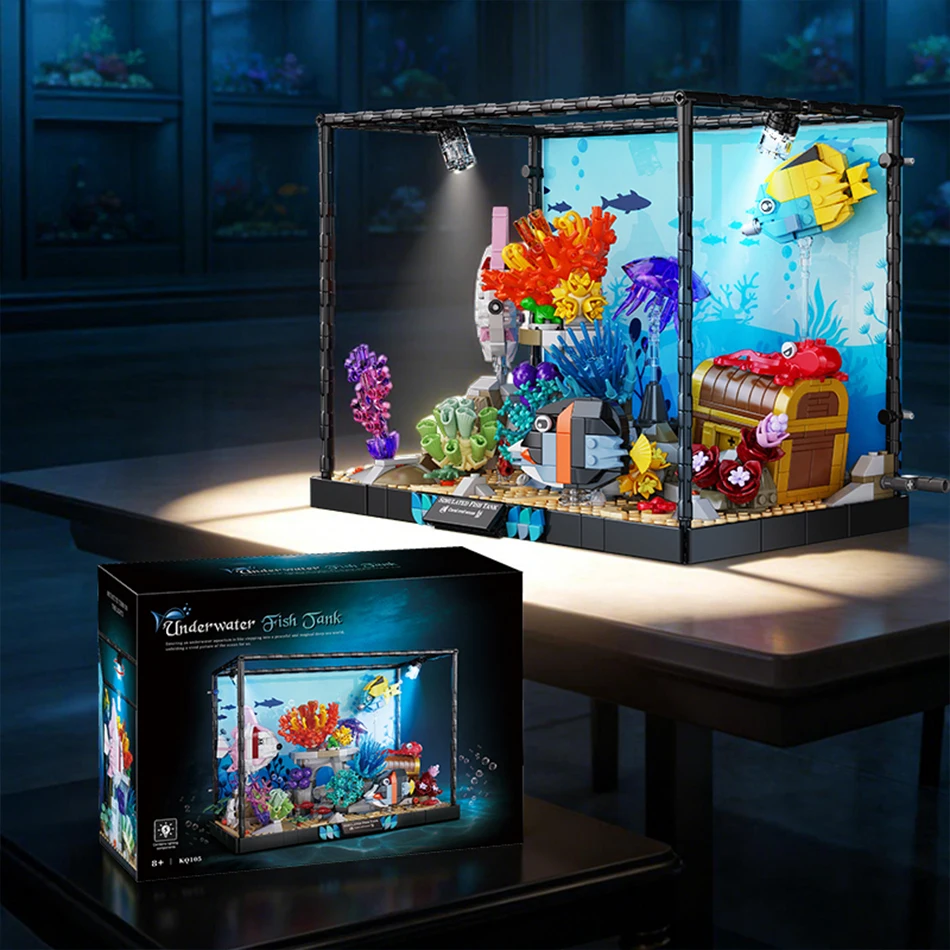 2026 Creative Fish Tank Buildi - Marine Life Aquariums ulasan dan harga
