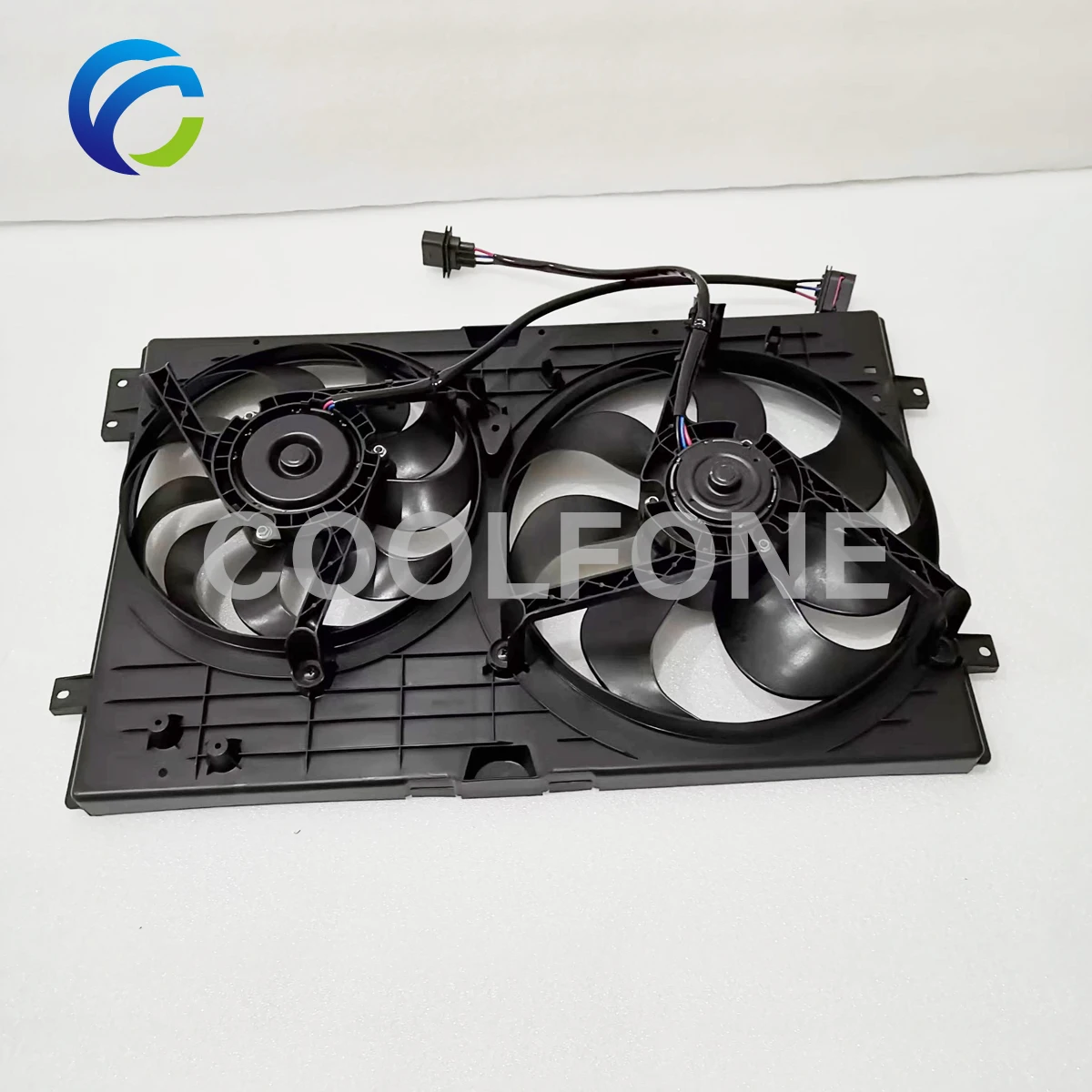 Cooling Radiator Fan Assembly for VW GOLF IV JETTA BORA 1.8T 1.9T 2000- 1J0121205BB41 VW3115103 6X0959455F 1C0959455C 1J0959455M