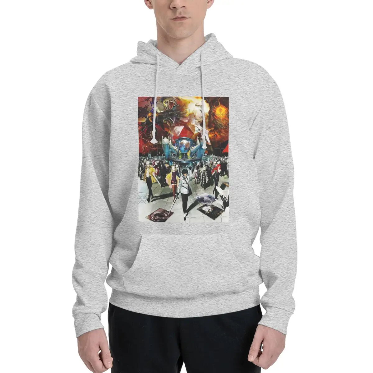 Metaphor Refantazio Hoodies Anime Oversized Hoodie Cosplay Sweatshirt Male