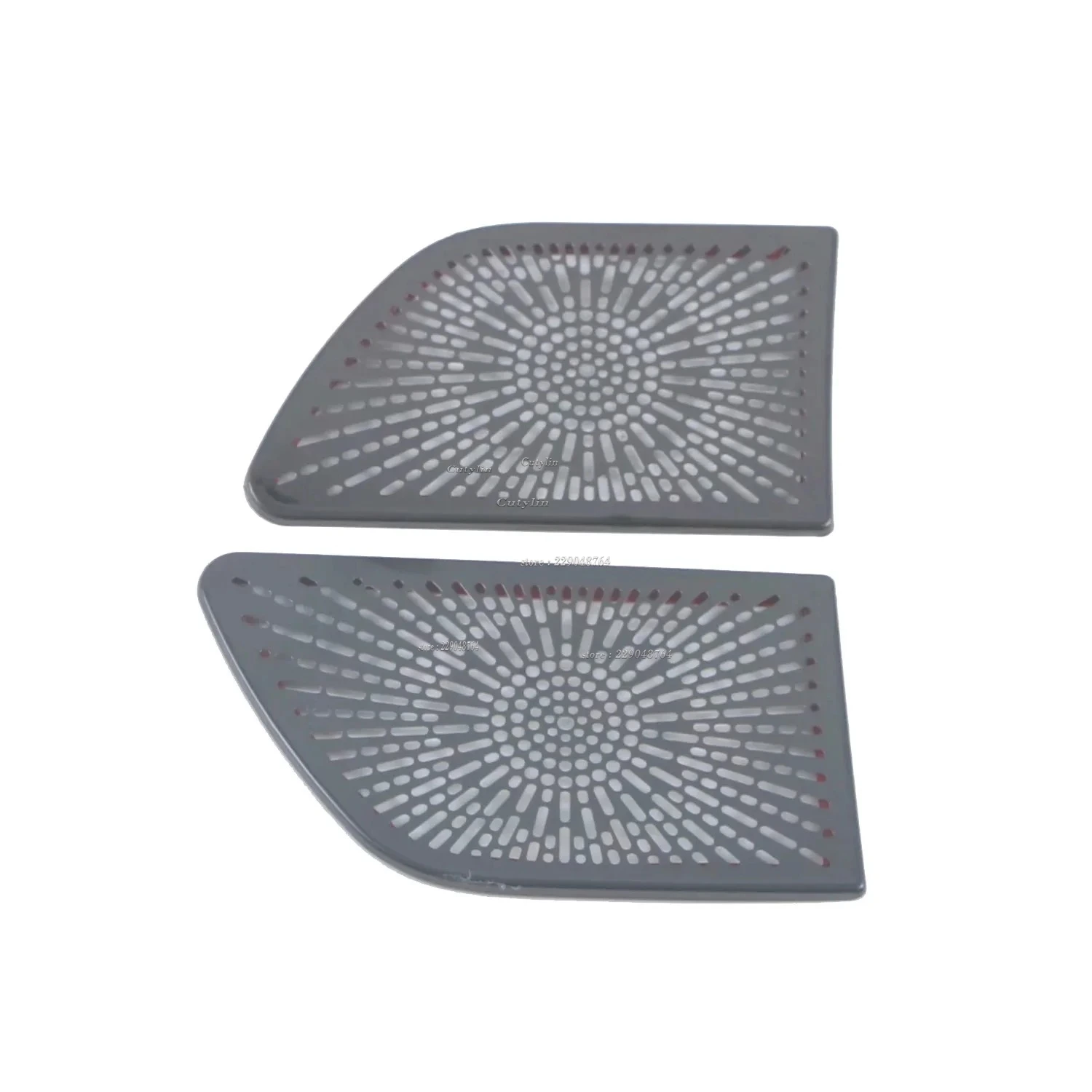 For Skoda Octavia Mk4 RS Pro 2021 2022 A Pillar Audio Speaker Trim Bezel Cover Garnish Door Loudspeaker Cover Accessories