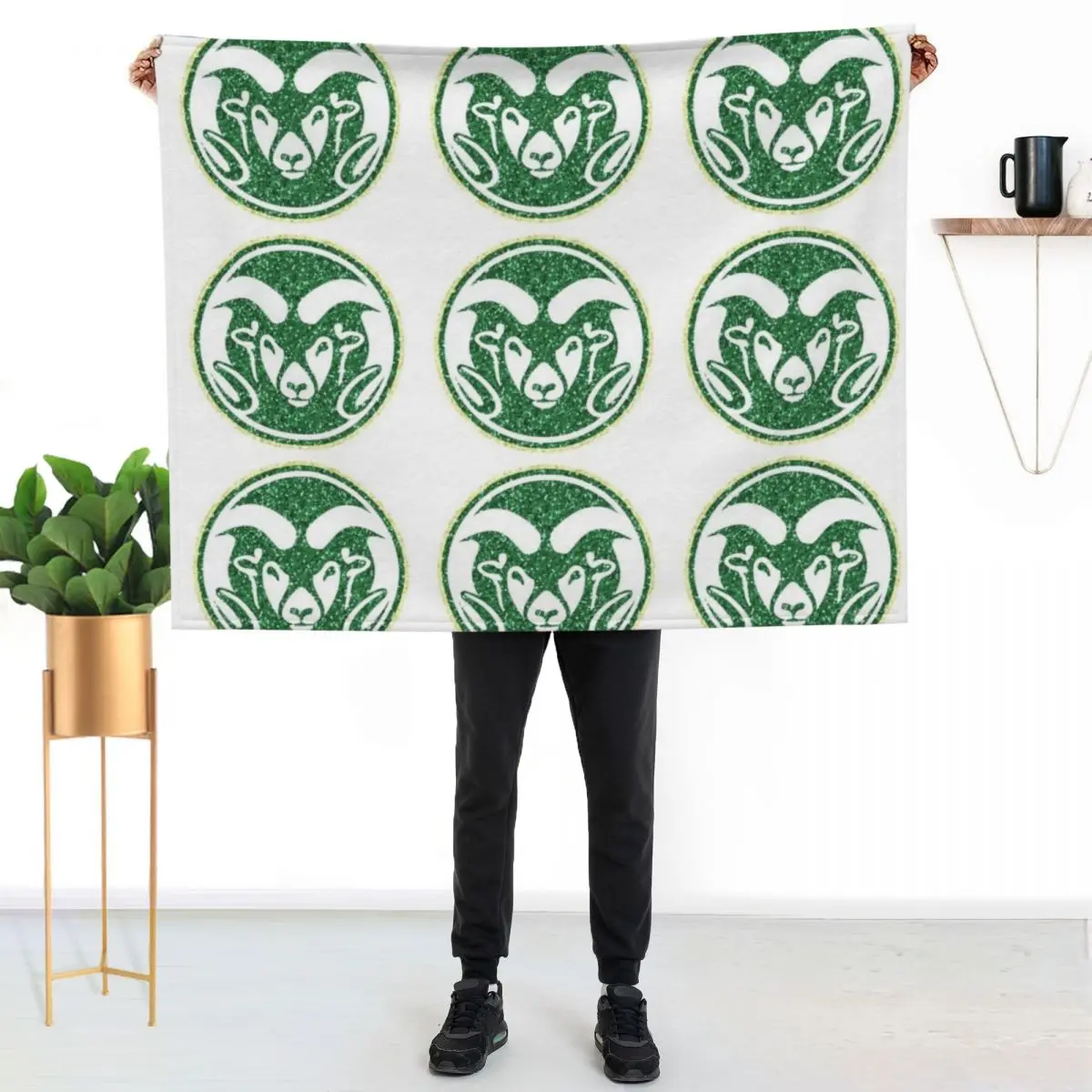 colorado state logo Throw Blanket Luxury Thicken Hair Thins Nap Vintage Retros Blankets