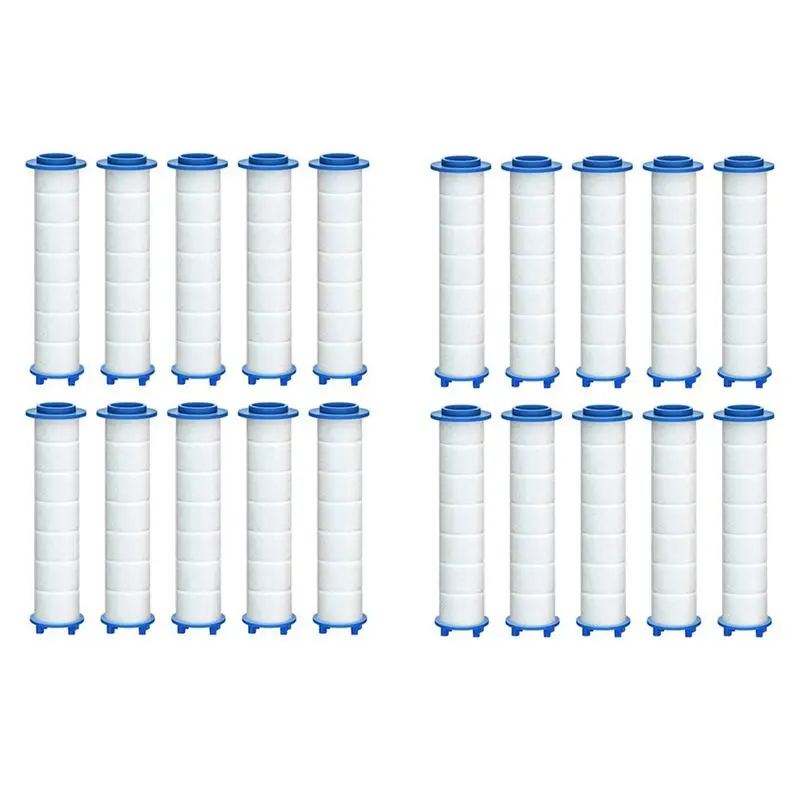 

Сменный фильтр для душа на 60 шт. для жесткой воды - высокоэффективный фильтр для душа, удаляющий хлор и фторид - ABQU