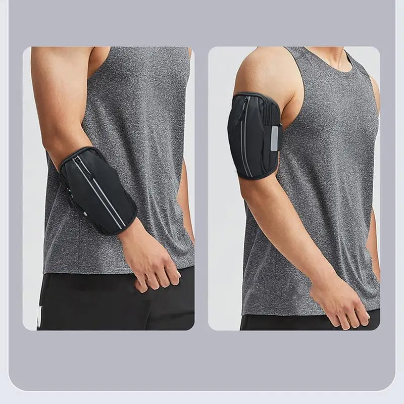 Cell Phone Armbands Waterproof Sport Armbands Portable Gym Arm Bag Multifunctional Cycling Pouch For Outdoor Activities