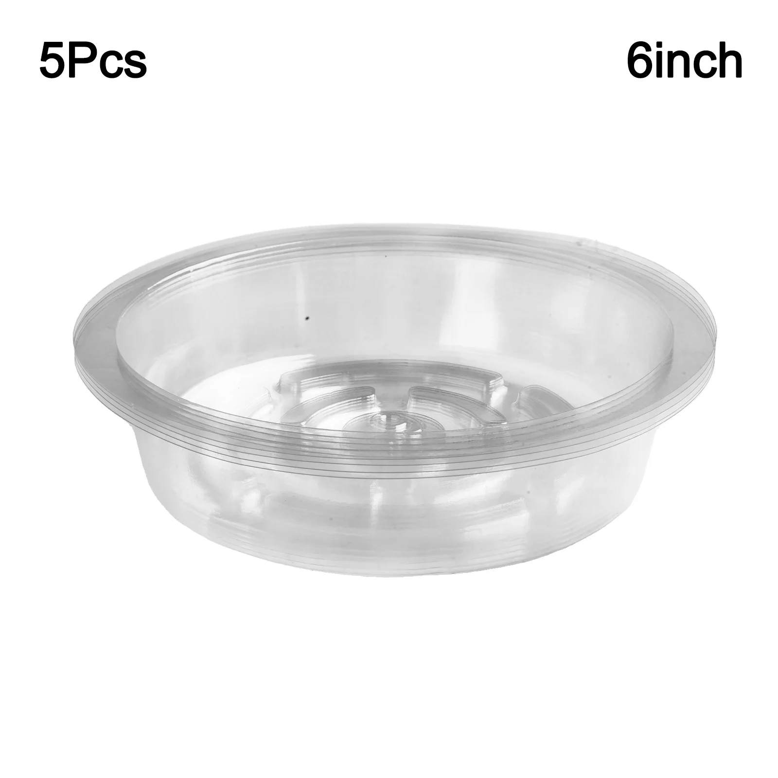 

High Quality Plant Saucers Tray Base Plant Saucers Plastic Transparent Color For Indoor & Outdoor Potted Plants
